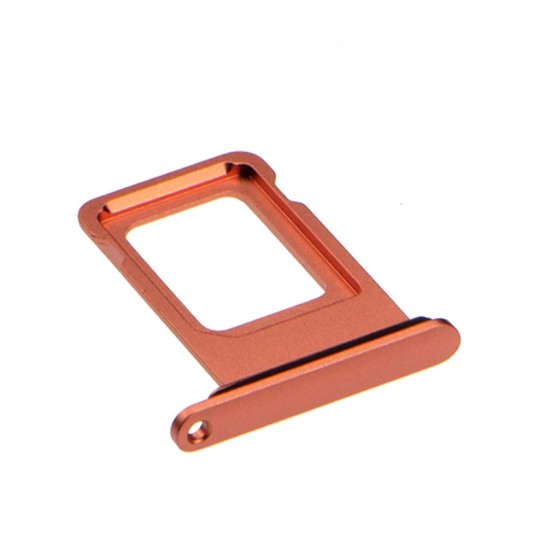  SIM HOLDER OUTSIDE IPHONE XR DUAL CORAL